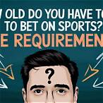how old do you have to be to sports bet